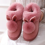 Load image into Gallery viewer, Fluffy Warm And Soft Bunny Slippers for Winter
