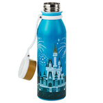 Load image into Gallery viewer, Fiftieth Anniversary Castle Fireworks Color-Changing Water Bottle
